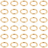 200Pcs 304 Stainless Steel Round Rings STAS-BBC0010-21B-7