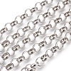 Tarnish Resistant 304 Stainless Steel Rolo Chains CHS-L017-18B-1