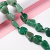 Natural Green Aventurine Beads Strands G-B024-10-4