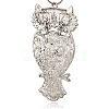 Tibetan Style Alloy Bird Large Pendants PALLOY-J127-01AS-2