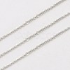 Tarnish Resistant 304 Stainless Steel Cable Chains CHS-K001-94-1