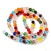 Transparent Glass Beads Strands EGLA-A039-T4mm-D29-2