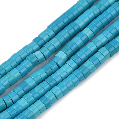 Synthetic Turquoise Beads Strands G-V003-A01-03-1