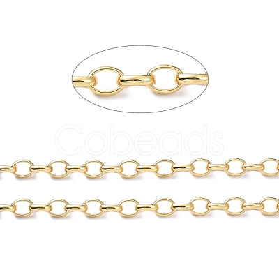 Brass Cable Chain CHC-D028-03G-1