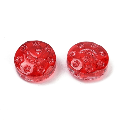 Transparent Glass Beads DGLA-E004-09K-1