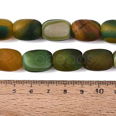 Natural Agate Beads Strands G-Q606-97B-01-1