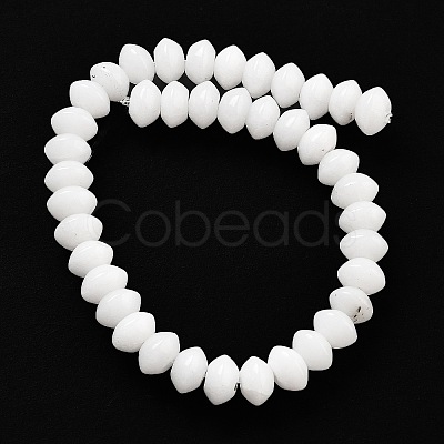 Natural White Jade Beads Strands G-P559-A09-02-1