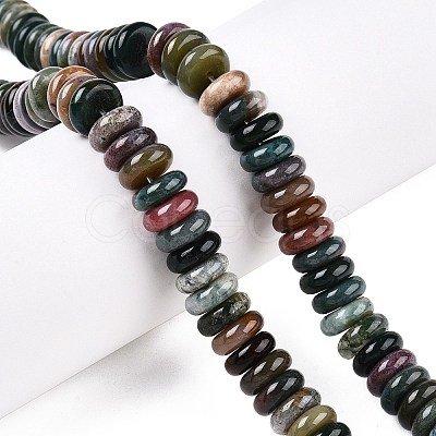 Natural Indian Agate Beads Strands G-T138-63-1