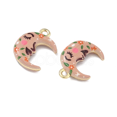 Printed Alloy Pendants PALLOY-P319-07G-18-1