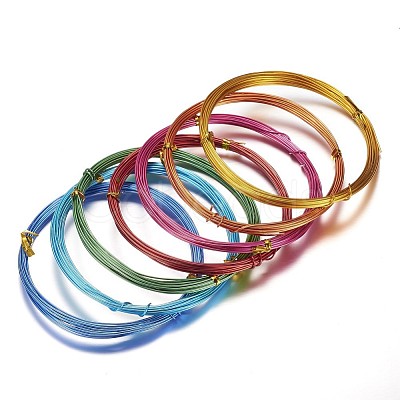 Round Aluminum Craft Wire AW-D009-3mm-5m-M-1