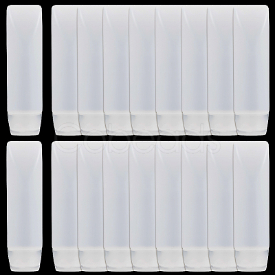 Plastic Portable Refillable Squeeze Bottles for Shampoo Lotion and Shower Gel LS-AJEW-GF0013-51-1