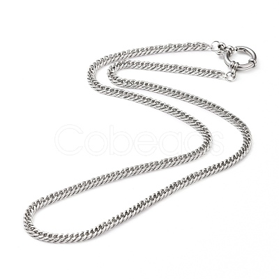 Non-Tarnish 304 Stainless Steel Diamond Cut Chunky Curb Chains NJEW-JN03213-02-1