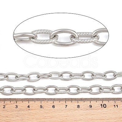 304 Stainless Steel Cable Chains SA-CBA6E2D-02P-1