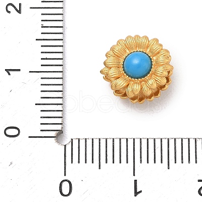 Brass Flower Beads GG-D002-12G-03-1