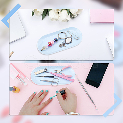 Plastic Nail Salon Utility Trays AJEW-CP0010-96C-1