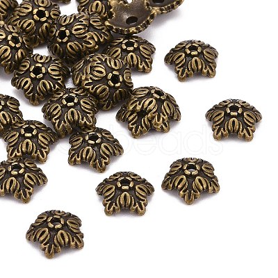 Tibetan Style Bead Caps LS-TIBEB-A24621-AB-FF-1