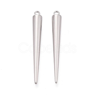 304 Stainless Steel Pendants STAS-T075-22C-P-1