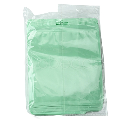40Pcs 4 Styles Macaron Color Plastic Yin-yang Resealable Bags OPP-FS0001-18B-1