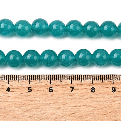 Natural White Jade Beads G-G766-B-16-1-1