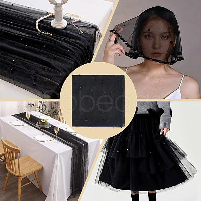 3 Yards Polyester Mesh Fabric DIY-WH0816-169D-1