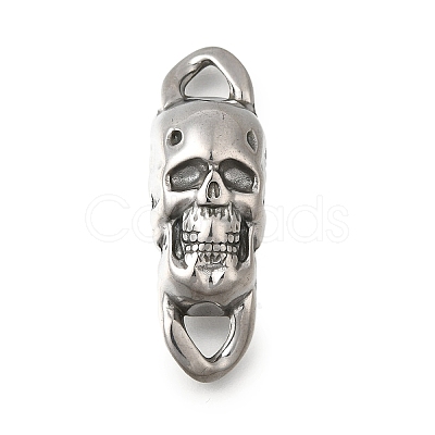304 Stainless Steel Connector Charms STAS-M119-06A-AS-1