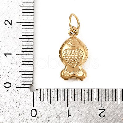 304 Stainless Steel Pendants LS-STAS-K307-01F-G-1