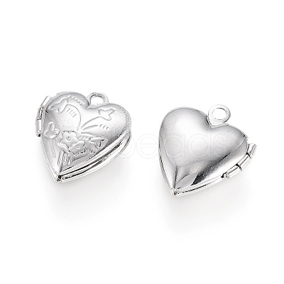 Brass Locket Pendants LS-KK-G386-10P-1