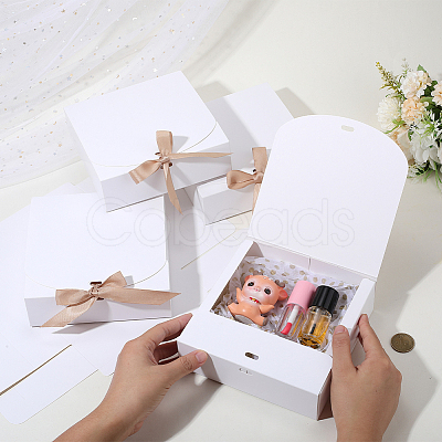 Folding Paper Gift Boxes with Ribbon CON-WH20001-11B-01-1