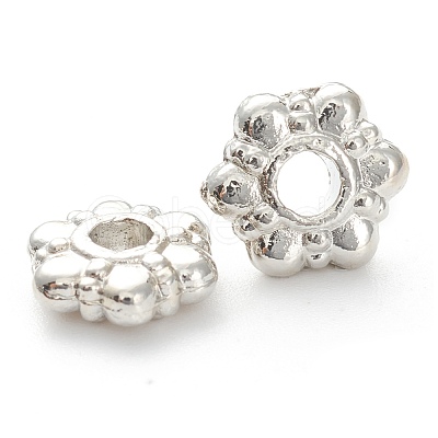 Rack Plating Alloy Spacer Beads KK-J277-29-1