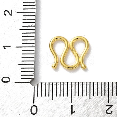 999 Fine Silver Hook and S-Hook Clasps STER-P063-03G-1