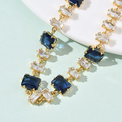 Brass Link Chain Bracelets BJEW-D378-04G-1