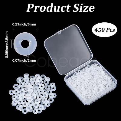 450Pcs Rubber O Rings KY-CP0001-30-1