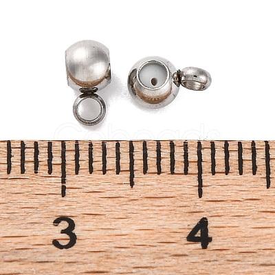 202 Stainless Steel Beads STAS-S151-02P-C-1