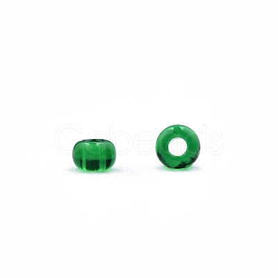 15/0 Transparent Czech Glass Seed Beads SEED-N004-004-08-1