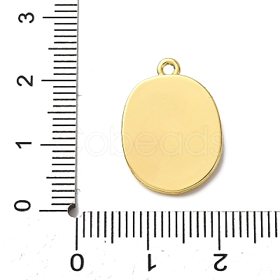 Brass Enamel Pendants KK-C119-19B-02-1