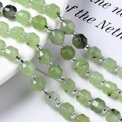 Natural White Jade Beads Strands G-T132-047B-1