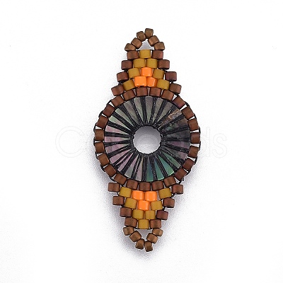 MIYUKI & TOHO Handmade Japanese Seed Beads Links SEED-E004-G06-1