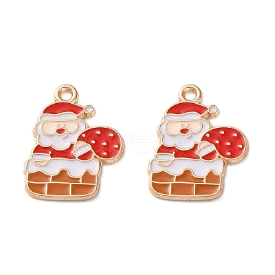 Alloy Enamel Pendants X1-ENAM-I061-01KCG-16-1