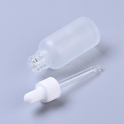 30ml Glass Teardrop Bottles MRMJ-WH0059-40A-1