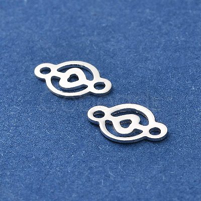 Brass Connector Charms KK-F907-10S-1