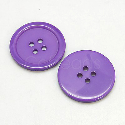 Resin Buttons RESI-D030-25mm-09-1