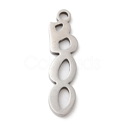 Non-Tarnish Halloween 201 Stainless Steel Pendants LS-STAS-D053-14P-1