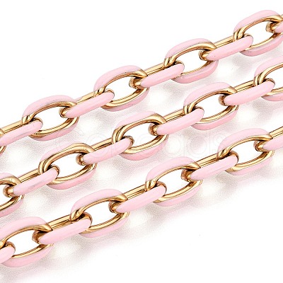 304 Stainless Steel Enamel Cable Chains CHS-ZX006-06C-1