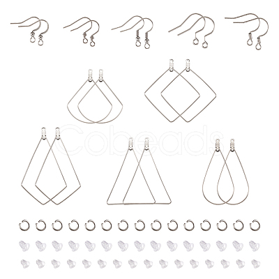 Stainless Steel Earring Hooks STAS-TA0004-25P-1
