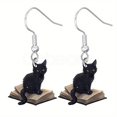 Acrylic Dangle Earrings FS-WG2DB4D-07-1