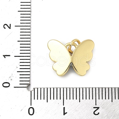Brass Enamel Charms KK-C110-25G-03-1