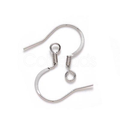 Tarnish Resistant 304 Stainless Steel French Earring Hooks STAS-S111-006-1