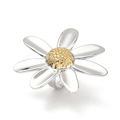 304 Stainless Steel Cuff Rings RJEW-D338-05E-GP-1
