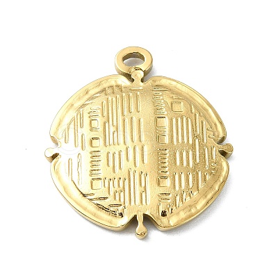 Ion Plating(IP) 304 Stainless Steel Pendants STAS-B058-26G-05-1