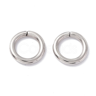 Non-Tarnish 304 Stainless Steel Open Jump Rings STAS-C040-01A-P-1